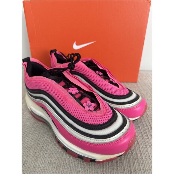 Nike Shoes - WMNS NIKE AIR MAX 97 LX "SAKURA PACK" PINK BLAST-WHITE-BLACK SZ 7 [CV3411-600]